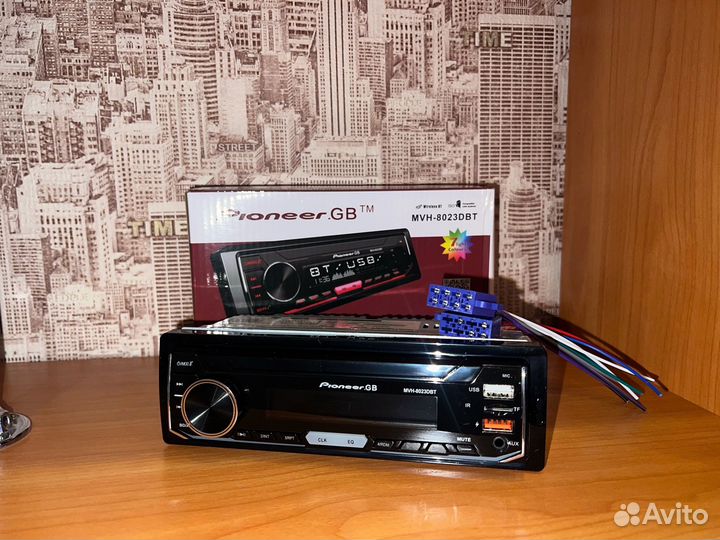 Магнитола Pioneer с bluetooth (NEW) 1