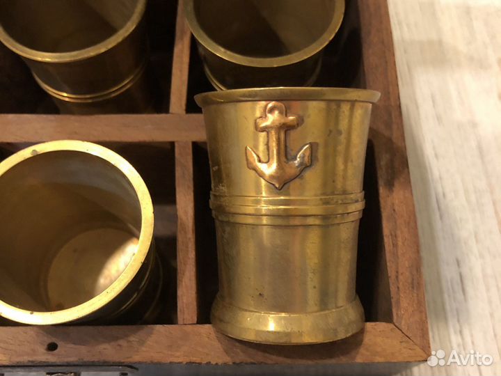 Набор из шести рюмок W.Ottway London 1915