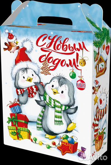 Новогодние сладкие подарки конфеты