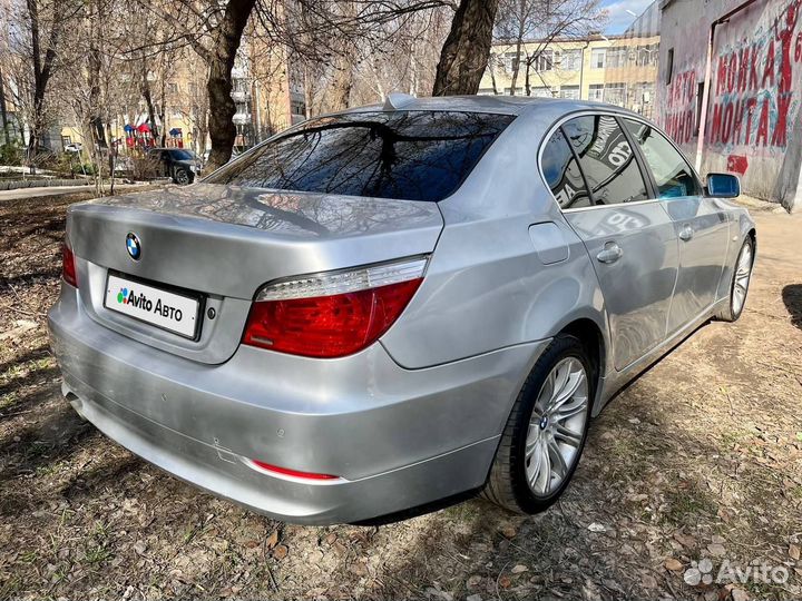BMW 5 серия 2.5 AT, 2008, 155 000 км