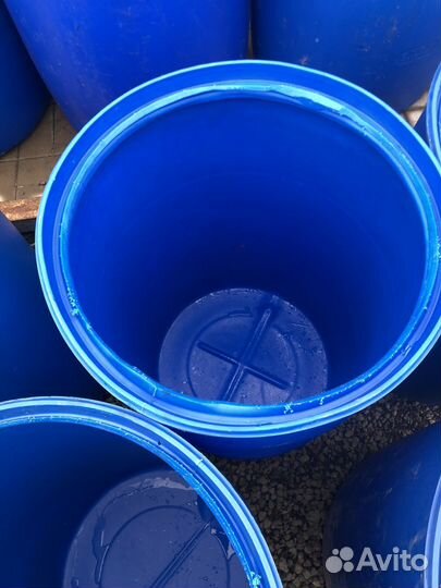 Бочка 227л б/у мытая