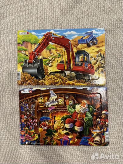 Пазлы larsen 15 комплект