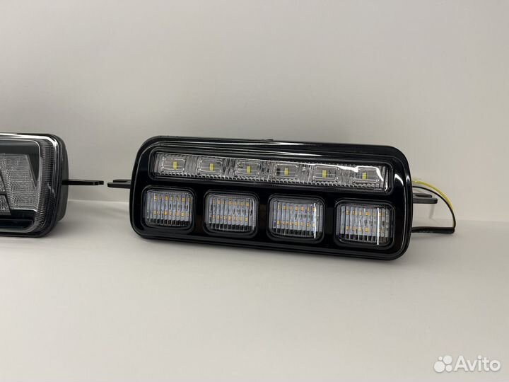 Led надфарники на ниву