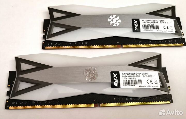 Оперативная память adata XPG ddr4 16gb