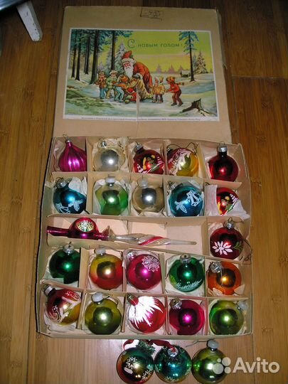 Новогодние игрушки СССР