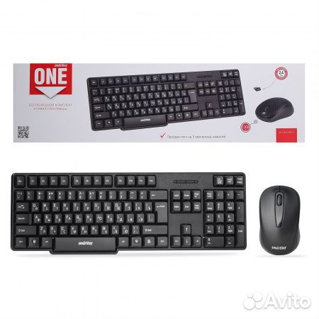 Клавиатура+мышь беспроводные комплект Smartbuy 236