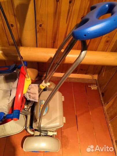 Велосипед-коляска музыкальный трёхколёсный