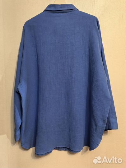 Рубашка женская с кристаллами большой размер