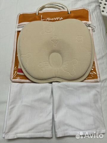 Подушка ортопедическая детская Luomma + 2 наволочк