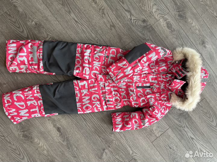 Зимний комбинезон для девочки 116 рост