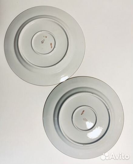 Фарфоровое блюдо Дулево 35,5 см 1988 года