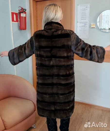 Шуба норковая 46 48 бу