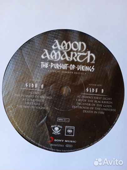 Amon Amarth 2018(2Lp) винил. (М. М) новодел