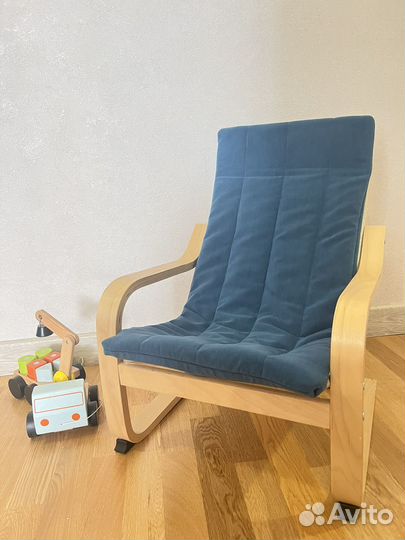 Чехол икеа поэнг на детское кресло для Анны