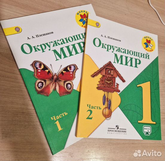 Окружающий мир 1 класс Плешаков А.А. учебники