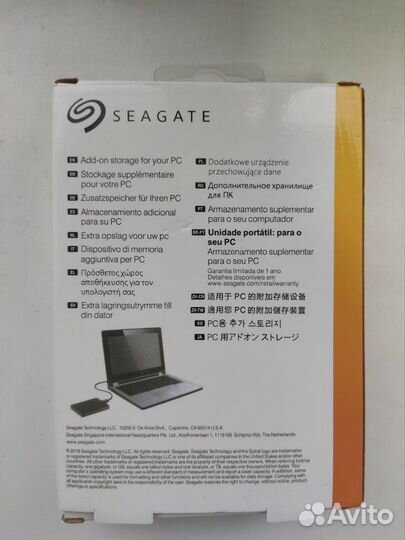 Внешний жесткий диск seagate