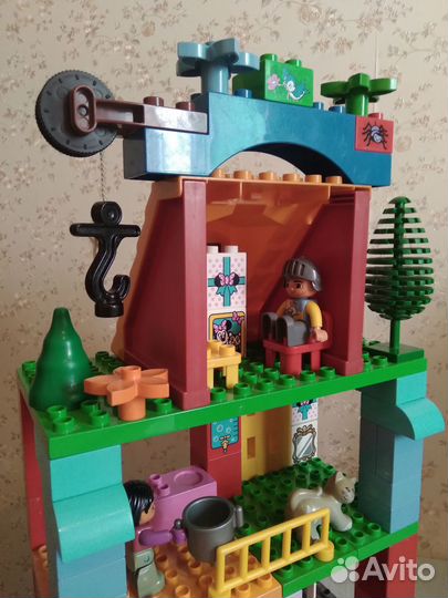 Lego duplo домик С краном