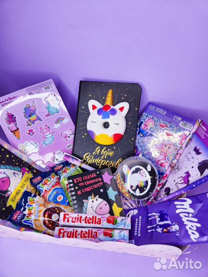 Подарочный набор с канцелярией Единорог