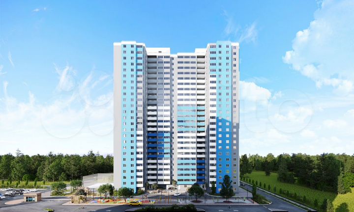 Квартира-студия, 24,7 м², 9/25 эт.