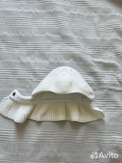 Шапочка для новорожденного зима