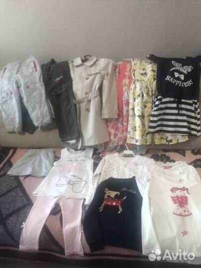 Детская одежда для девочек пакетом