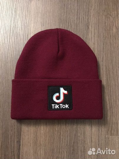 Шапка зимняя, двойной трикотаж