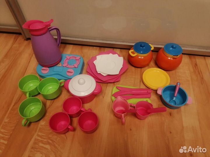 Набор кукольной посуды