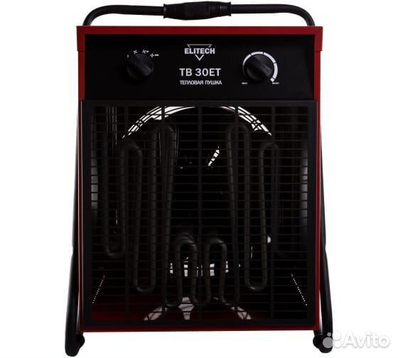 Тепловая пушка эл. elitech тв 30 ет (30 кВт)