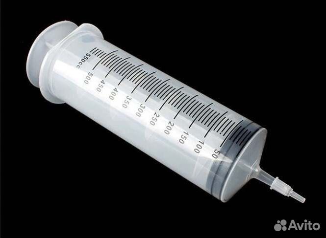 Маслозаливной шприц 500 мл с наконечником