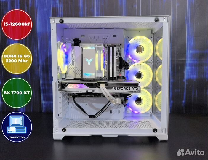 Сборка мощного пк i5-RX7700XT-16DDR4-FIN734865-B760