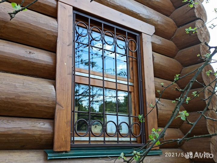 Кованые решетки на окна. Решетка сварная