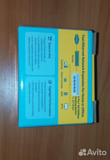 Коммутатор TP-link TL-SF1005D 5-port 10/100M