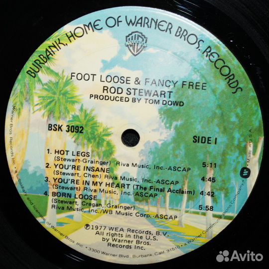 Rod Stewart / Foot Loose & Fancy Free (LP)