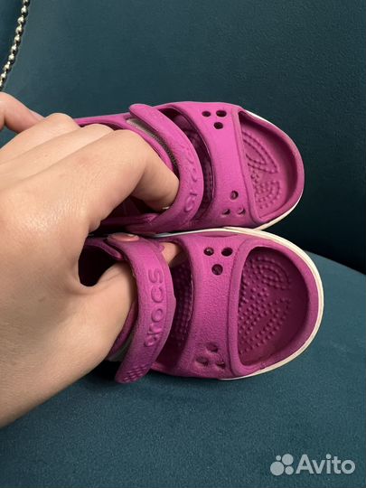 Сандалии для девочки crocs c5