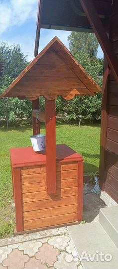 Колодец декоративный