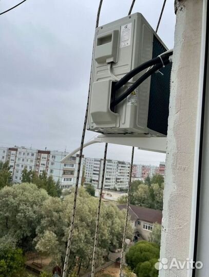 Сплит система с установкой