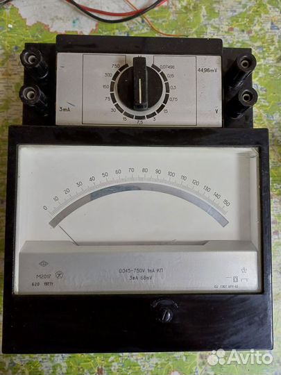Вольтметр м 2017