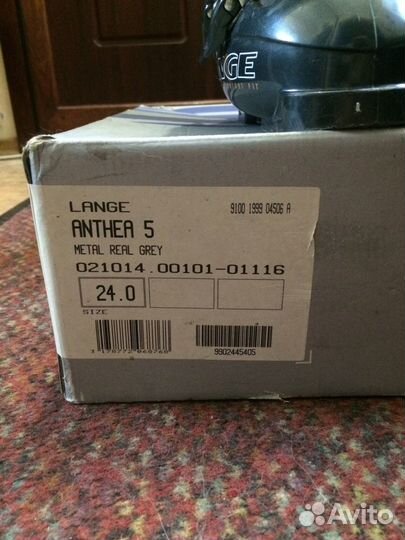 Горнолыжные ботинки lange женские 37р