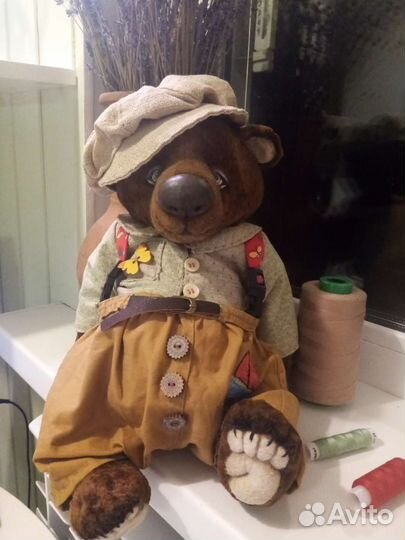 Мишка тедди ручной работы