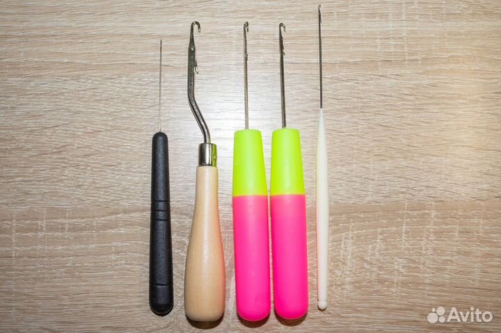 Крючок для вязания, набор 5 шт