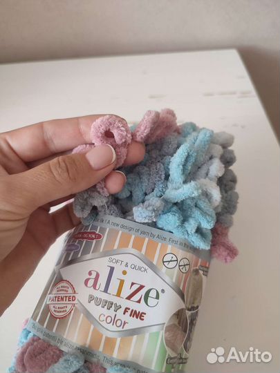 Пряжа alize puffy fine