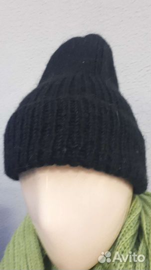 Шапка женская вязаная ручная работа