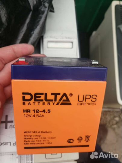 Аккумуляторы 12v 4.5Ah