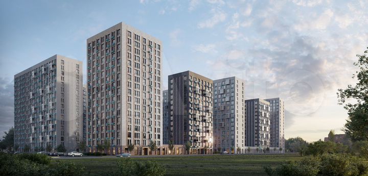 2-к. квартира, 53,9 м², 17/17 эт.