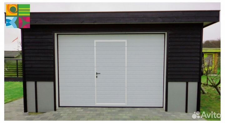 Гаражные ворота alutech