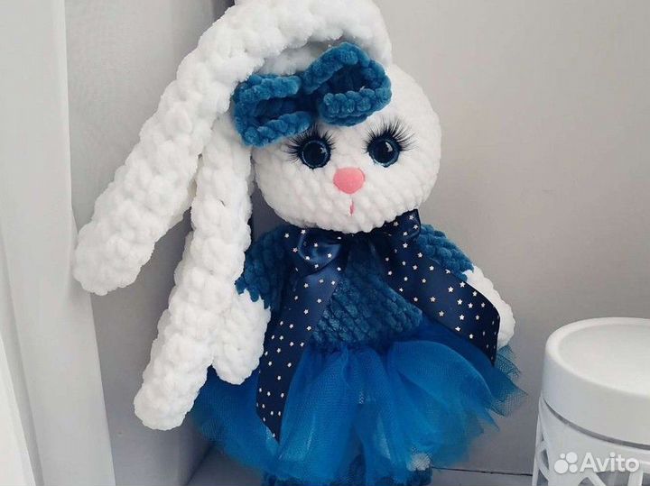 Зайки ручной работы, с метрикой, именем