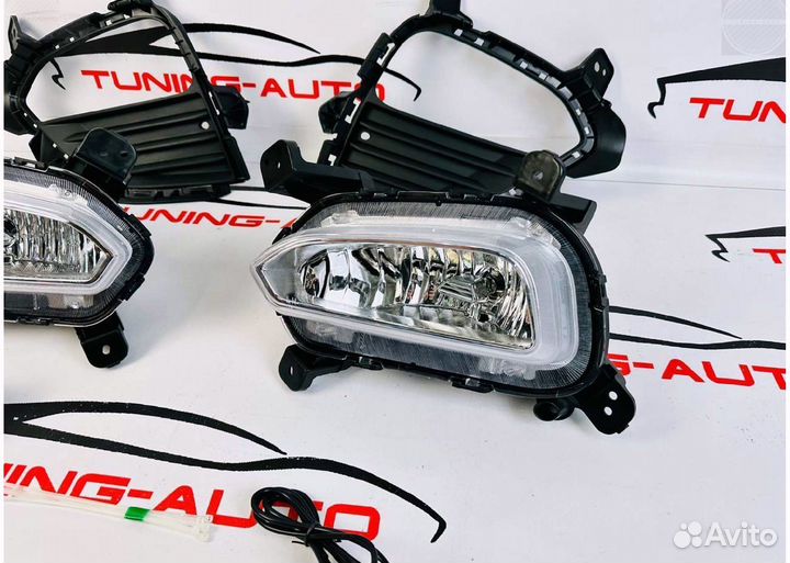 Противотуманные фары Hyundai Creta