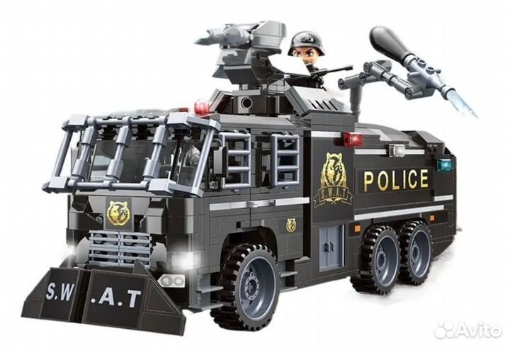 Конструктор Полицейская бронированная машина