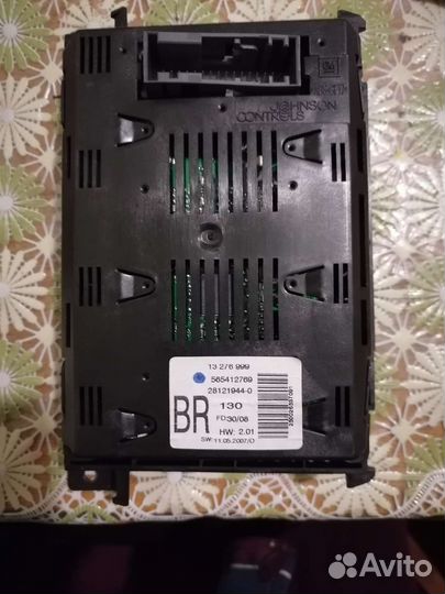 Bid бортовой компьютер zafira b/astra