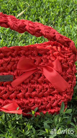 Cумка из атластной ленты